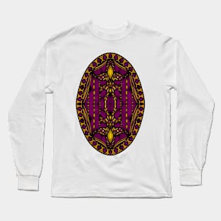 Magenta Scales Long Sleeve T-Shirt